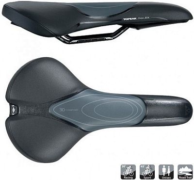 Превью  Седло TOPEAK Free_RX, рамка Cr-Mo, 29*16 см (TS-RX01)